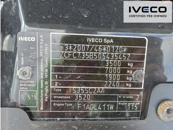 IVECO Daily 35S16 V Euro6 Klima ZV - Цельнометаллический фургон: фото 5