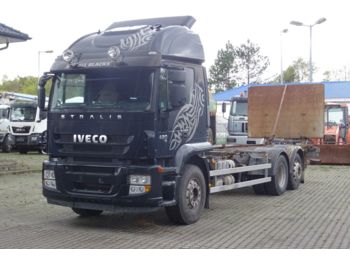 Грузовик-контейнеровоз/ Сменный кузов Iveco Stralis 420 6x2 / LBW / Klima / Retarder: фото 1