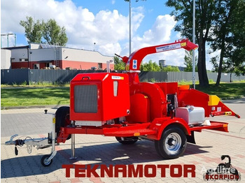 Teknamotor Skorpion 250 SDTG - Измельчитель древесины: фото 5