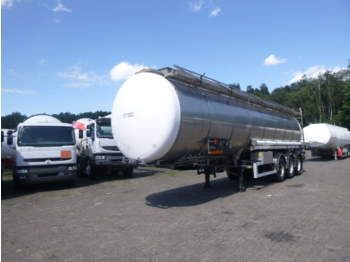 Полуприцеп-цистерна Для транспортировки химикатов Burg Chemical tank inox 37.5 m3 / 1 comp: фото 1