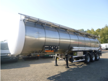 Полуприцеп-цистерна Для транспортировки химикатов Burg Chemical tank inox 37.5 m3 / 1 comp: фото 1