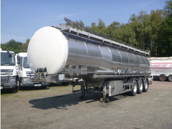 Полуприцеп-цистерна Для транспортировки химикатов Dijkstra Chemical tank inox 37.5 m3 / 5 comp: фото 1