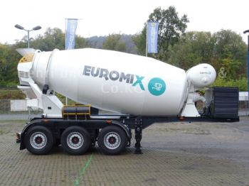 Полуприцеп-цистерна Для транспортировки силоса EUROMIX MTP 12m³ Betonmischer / MIETFAHRZEUG: фото 1