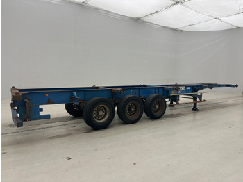Fruehauf Skelet 2 x 20-40 ft - Полуприцеп-контейнеровоз/ Сменный кузов: фото 5