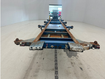 Fruehauf Skelet 2 x 20-40 ft - Полуприцеп-контейнеровоз/ Сменный кузов: фото 2