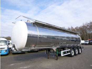 Полуприцеп-цистерна Для транспортировки химикатов Indox Chemical tank inox 35 m3 / 1 comp: фото 1