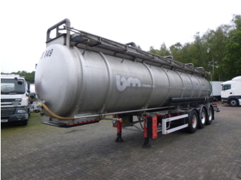 Полуприцеп-цистерна Для транспортировки химикатов L.A.G. Chemical ACID tank inox 26 m3 / 1 comp: фото 1