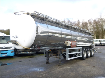 Полуприцеп-цистерна Для транспортировки топлива L.A.G. Chemical tank inox 30 m3 / 1 comp + pump: фото 1