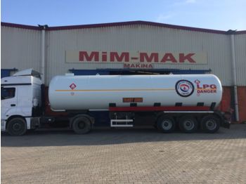 Новый Полуприцеп-цистерна Для транспортировки газа MIM-MAK 45 m3 LPG TRANSPORT TANK: фото 1