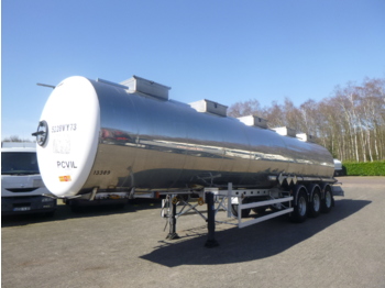 Полуприцеп-цистерна Для транспортировки химикатов Magyar Chemical tank inox 33 m3 / 1 comp / ADR 05/2020: фото 1