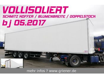 Полуприцеп-фургон Schmitz Cargobull SKO 24/ DOPPELSTOCK / BLUMEN FP 45 VOLLISOLIERT: фото 1