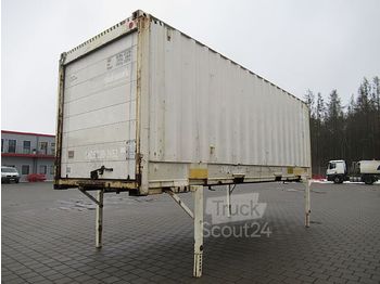 Сменный кузов - фургон / - BDF Wechselkoffer 7,45 m kran- und stapelbar: фото 1