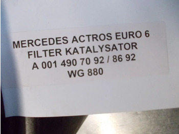 Mercedes-Benz ACTROS A 001 490 70 92 / A 001 490 86 92 KATALYSATOR FILTER EURO 6 - Выхлопная система для Грузовиков: фото 4
